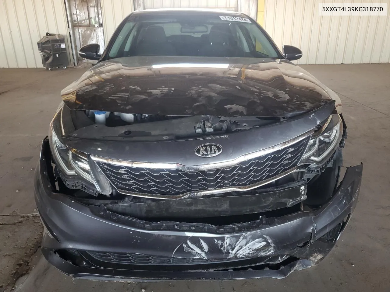 2019 Kia Optima Lx VIN: 5XXGT4L39KG318770 Lot: 71612474