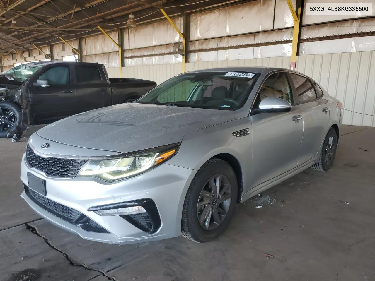 5XXGT4L38KG336600 2019 Kia Optima Lx