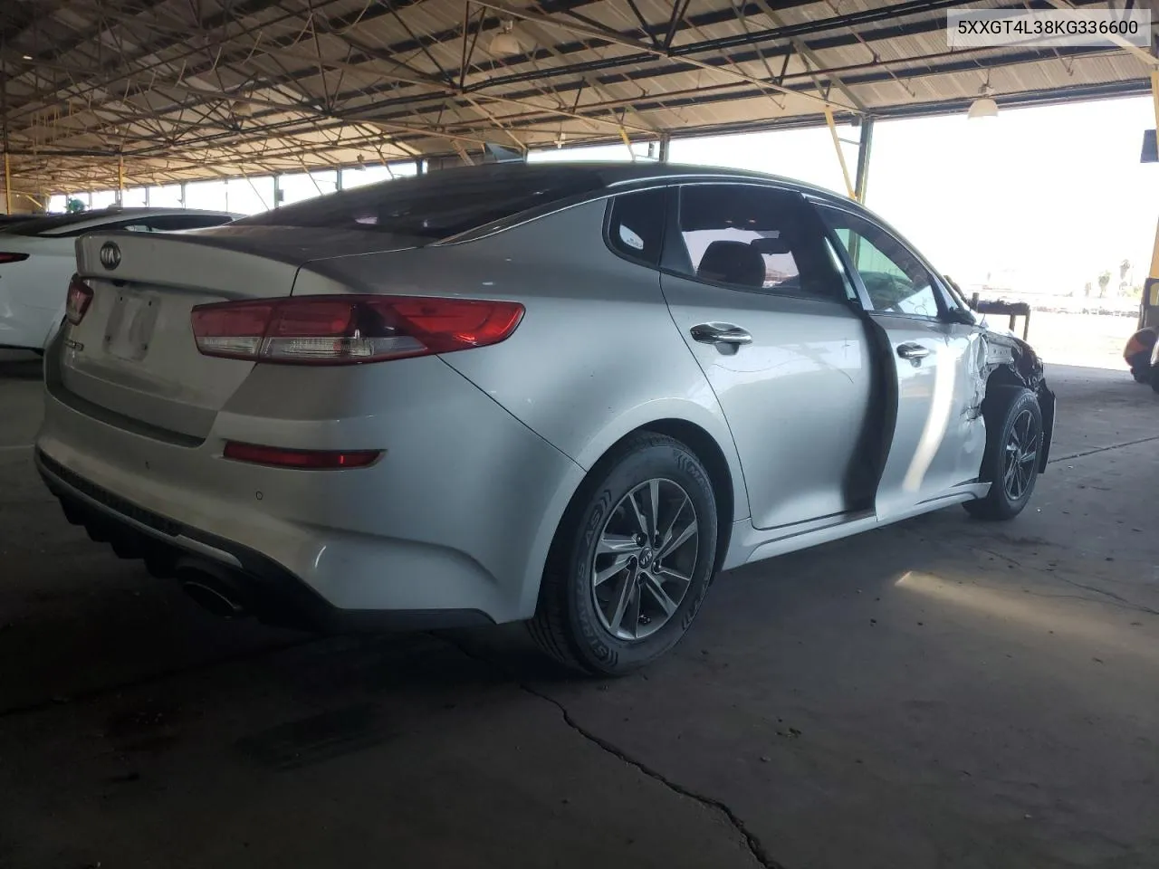 2019 Kia Optima Lx VIN: 5XXGT4L38KG336600 Lot: 71652054