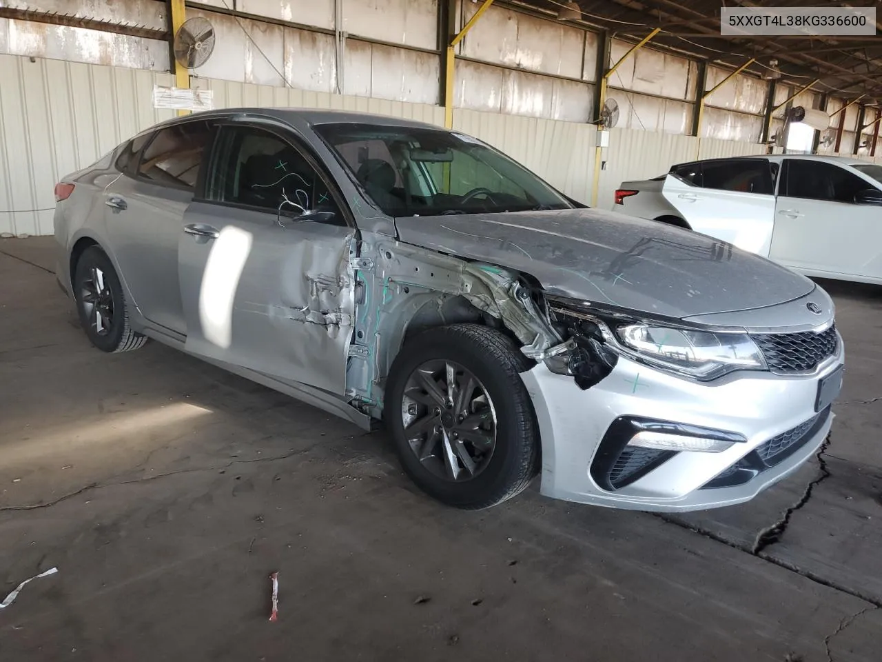 2019 Kia Optima Lx VIN: 5XXGT4L38KG336600 Lot: 71652054