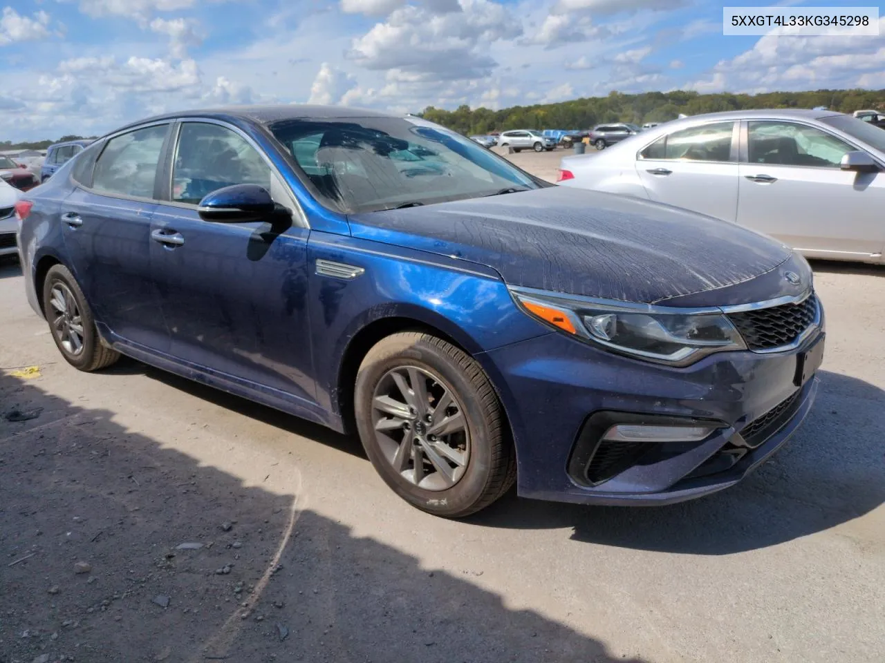 5XXGT4L33KG345298 2019 Kia Optima Lx