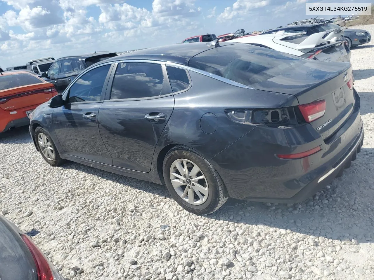 2019 Kia Optima Lx VIN: 5XXGT4L34KG275519 Lot: 71782124