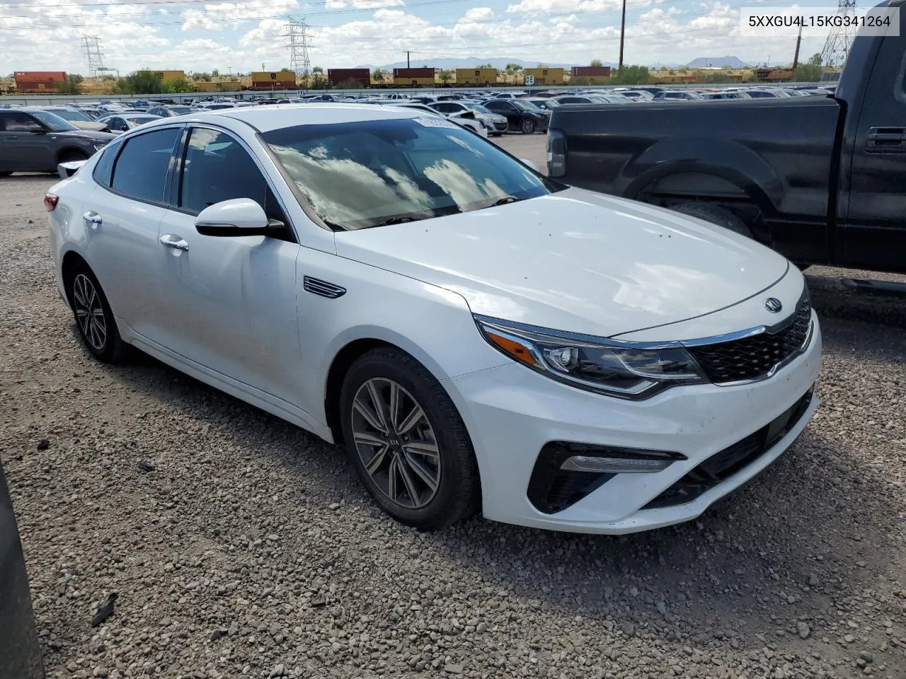 5XXGU4L15KG341264 2019 Kia Optima Ex