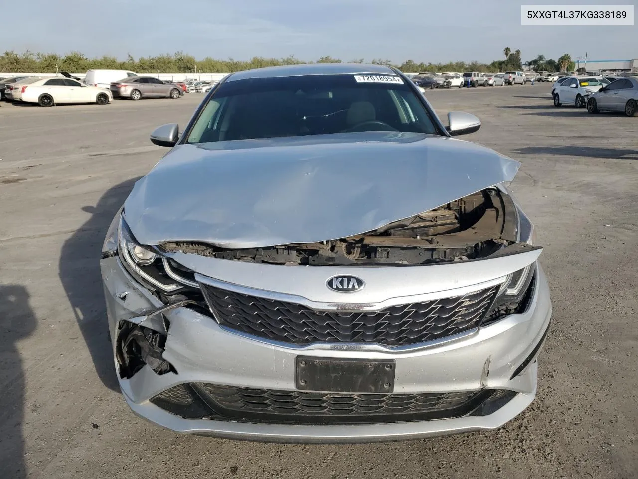 5XXGT4L37KG338189 2019 Kia Optima Lx