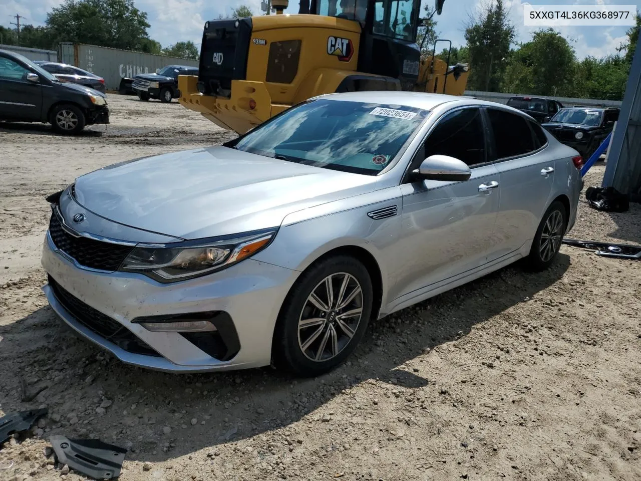 5XXGT4L36KG368977 2019 Kia Optima Lx