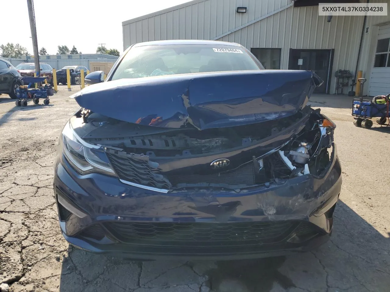 2019 Kia Optima Lx VIN: 5XXGT4L37KG334238 Lot: 72079464