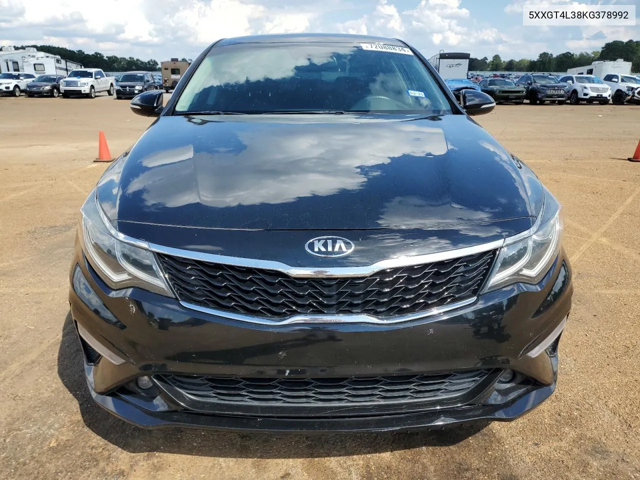 2019 Kia Optima Lx VIN: 5XXGT4L38KG378992 Lot: 72088834