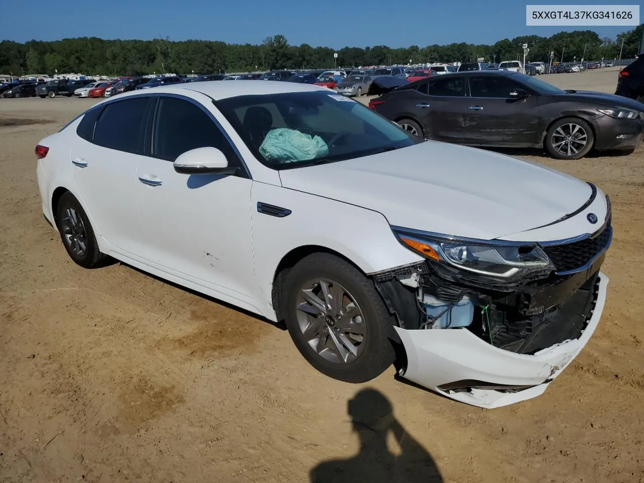 2019 Kia Optima Lx VIN: 5XXGT4L37KG341626 Lot: 72237114