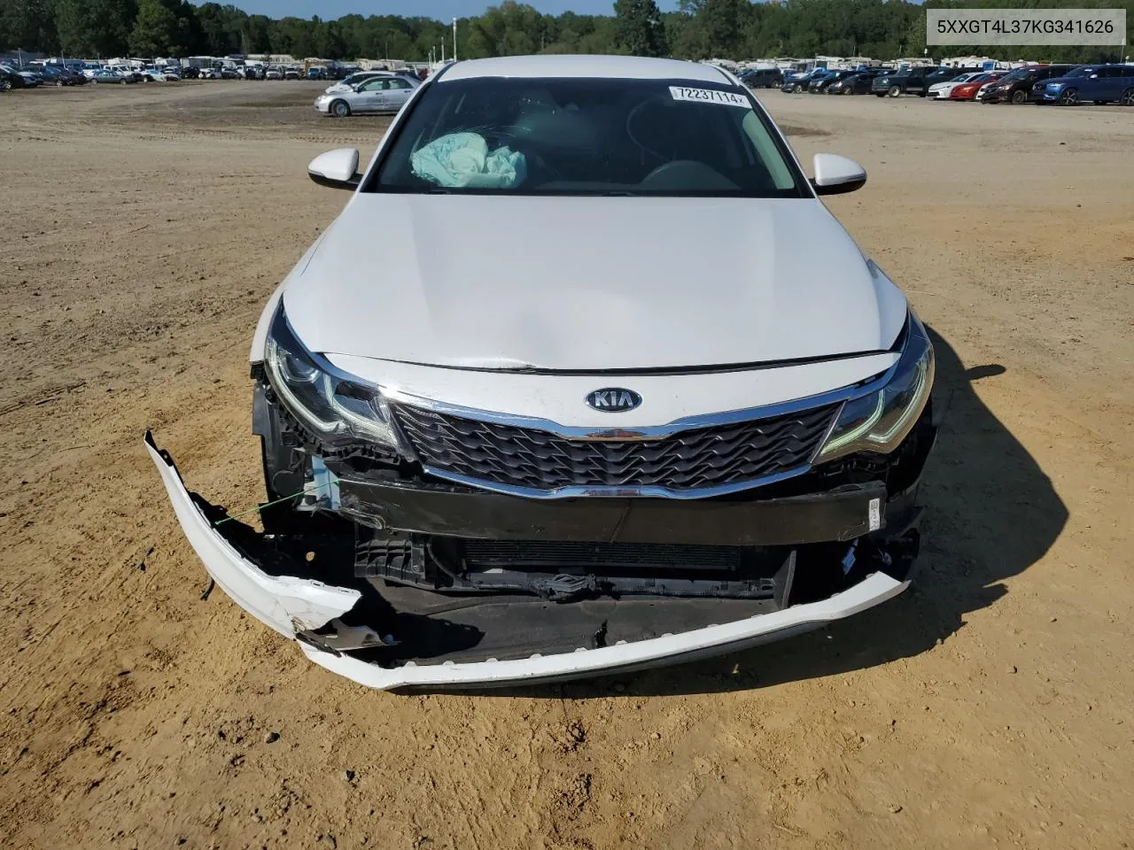 2019 Kia Optima Lx VIN: 5XXGT4L37KG341626 Lot: 72237114