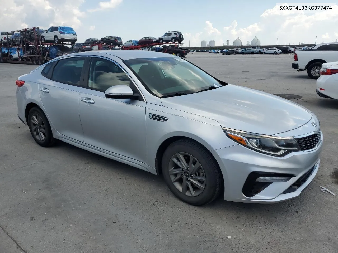 2019 Kia Optima Lx VIN: 5XXGT4L33KG377474 Lot: 72261684