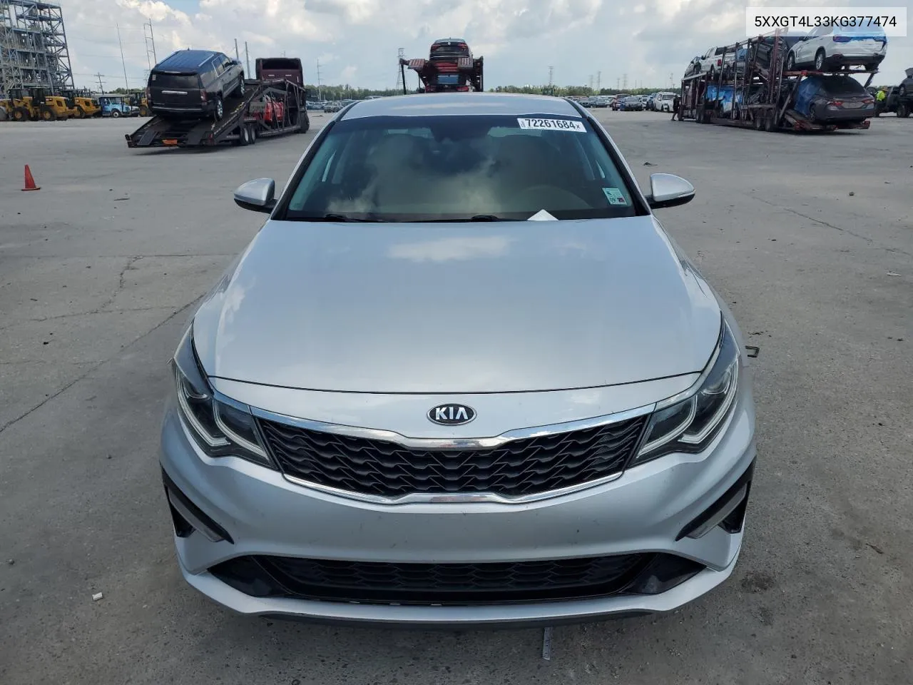 2019 Kia Optima Lx VIN: 5XXGT4L33KG377474 Lot: 72261684