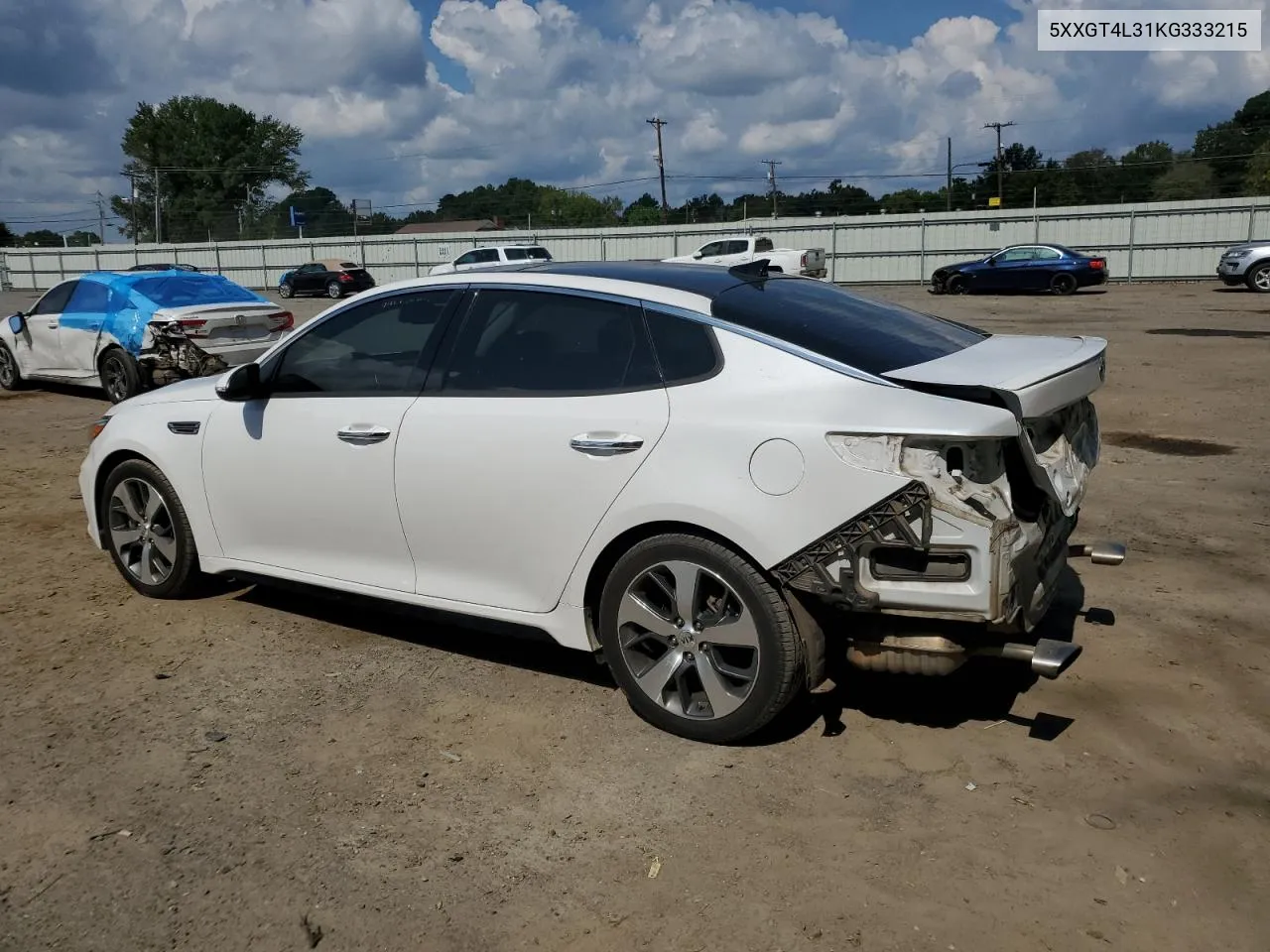 2019 Kia Optima Lx VIN: 5XXGT4L31KG333215 Lot: 72266574