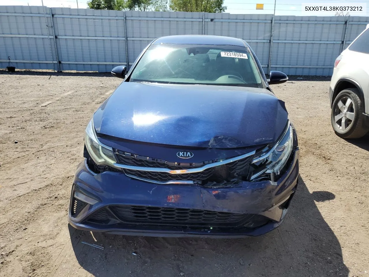 2019 Kia Optima Lx VIN: 5XXGT4L38KG373212 Lot: 72318594