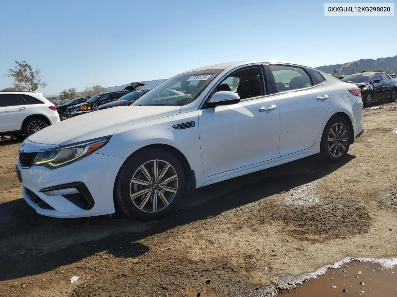 5XXGU4L12KG298020 2019 Kia Optima Ex