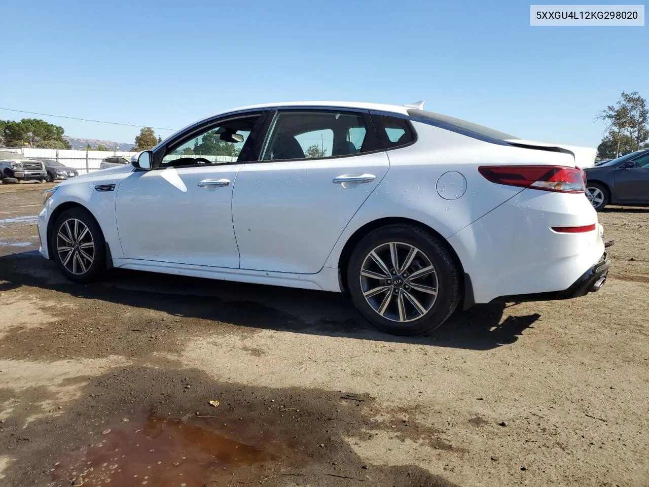 2019 Kia Optima Ex VIN: 5XXGU4L12KG298020 Lot: 72361624