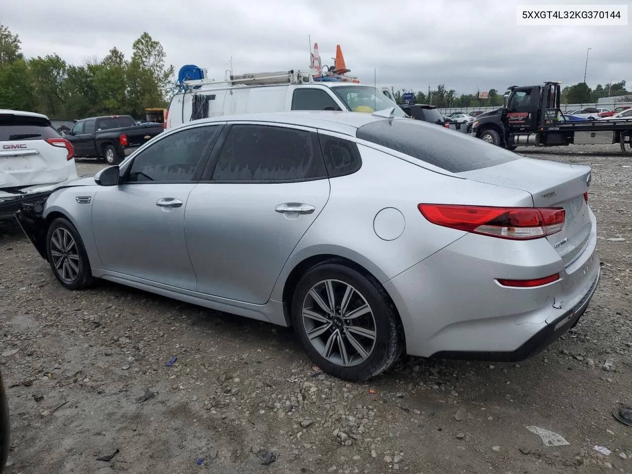 5XXGT4L32KG370144 2019 Kia Optima Lx