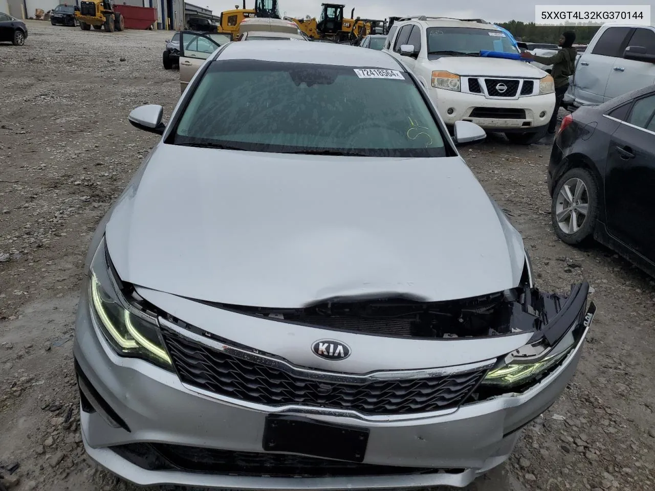 5XXGT4L32KG370144 2019 Kia Optima Lx