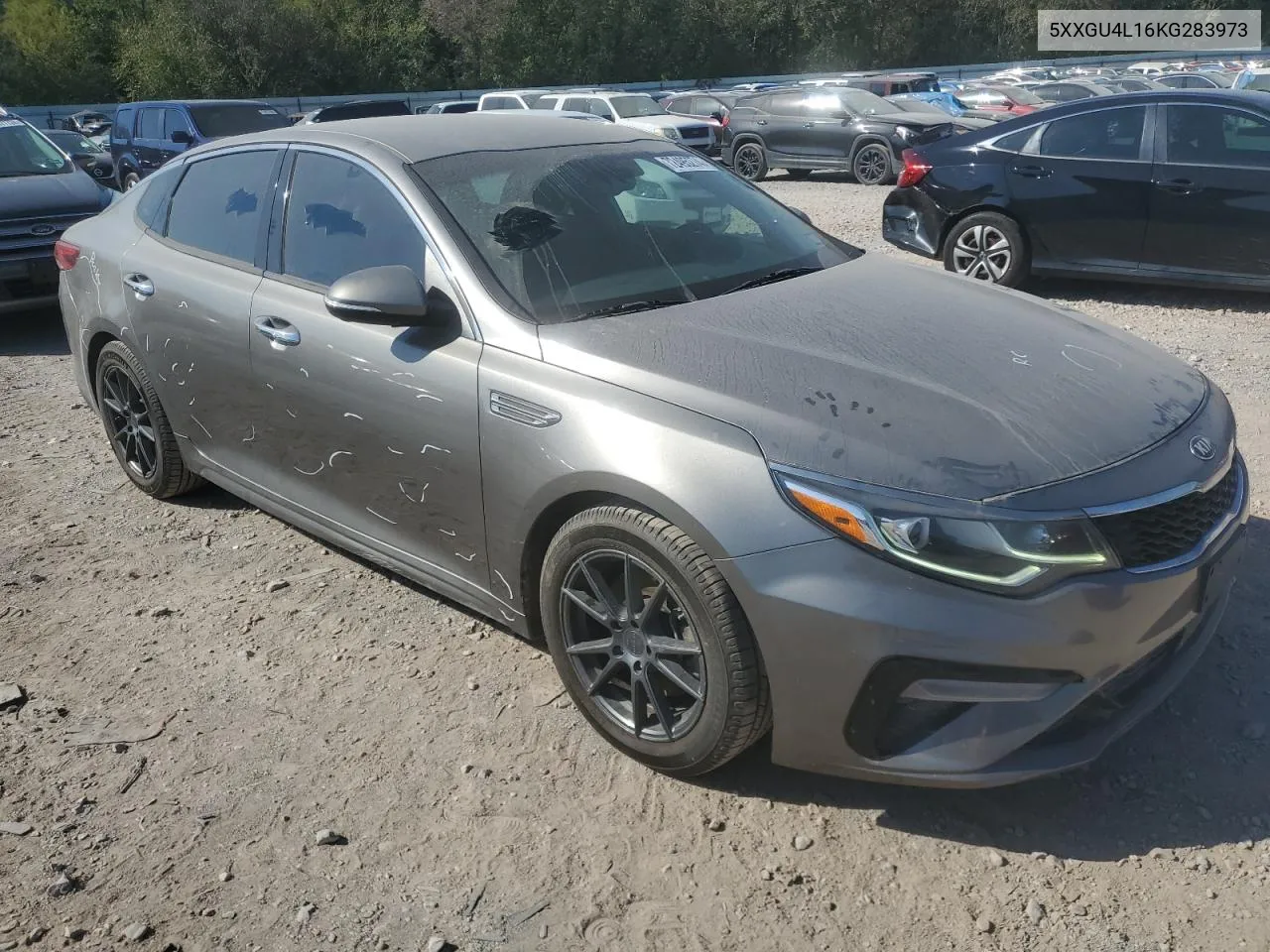 2019 Kia Optima Ex VIN: 5XXGU4L16KG283973 Lot: 72495274