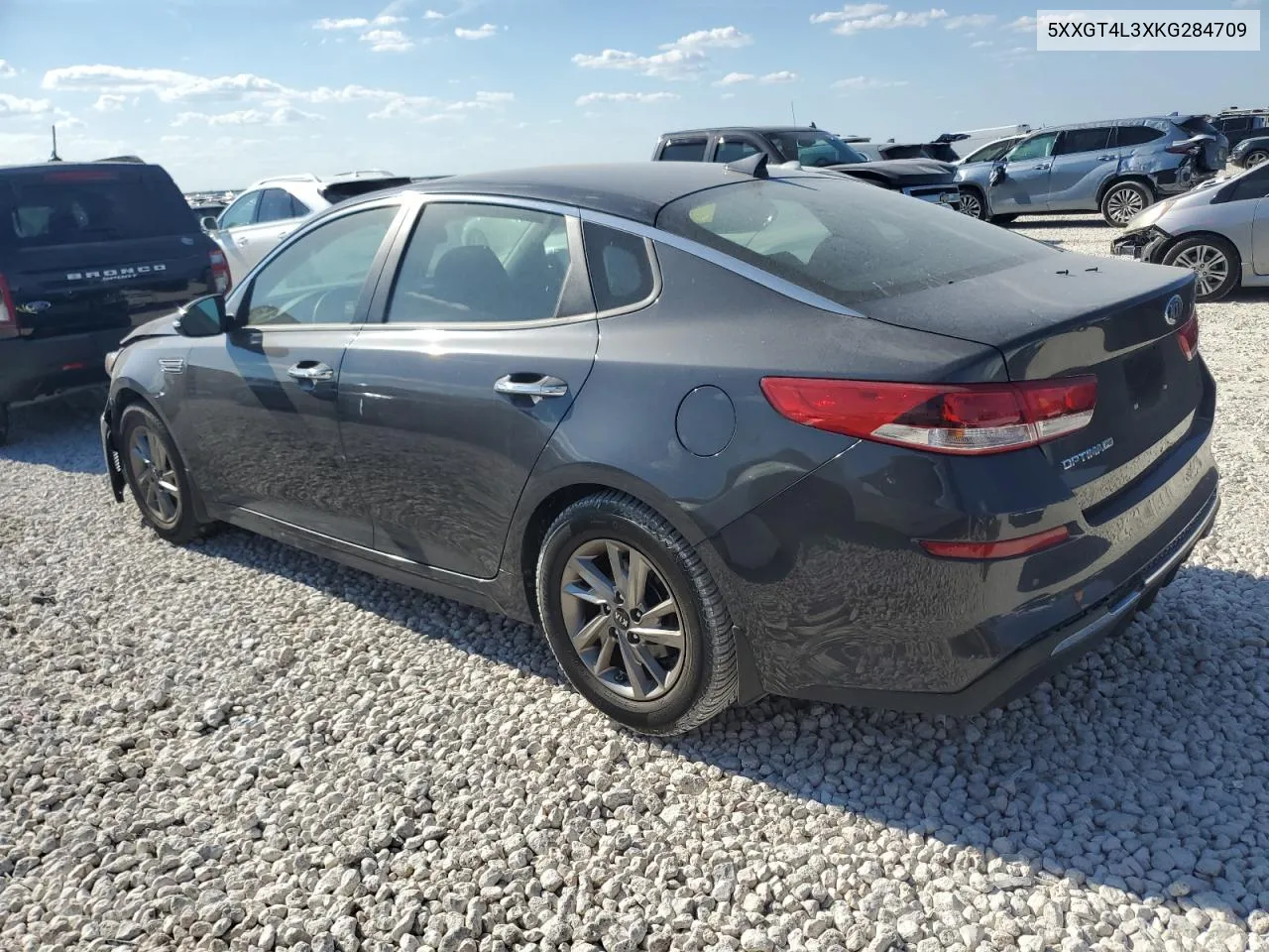 2019 Kia Optima Lx VIN: 5XXGT4L3XKG284709 Lot: 72509004