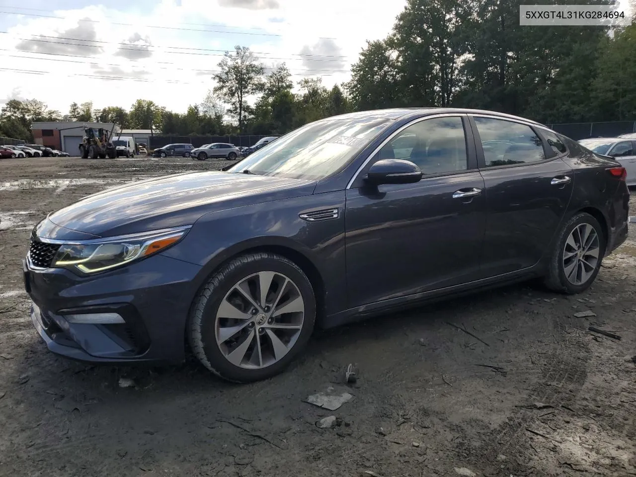 5XXGT4L31KG284694 2019 Kia Optima Lx