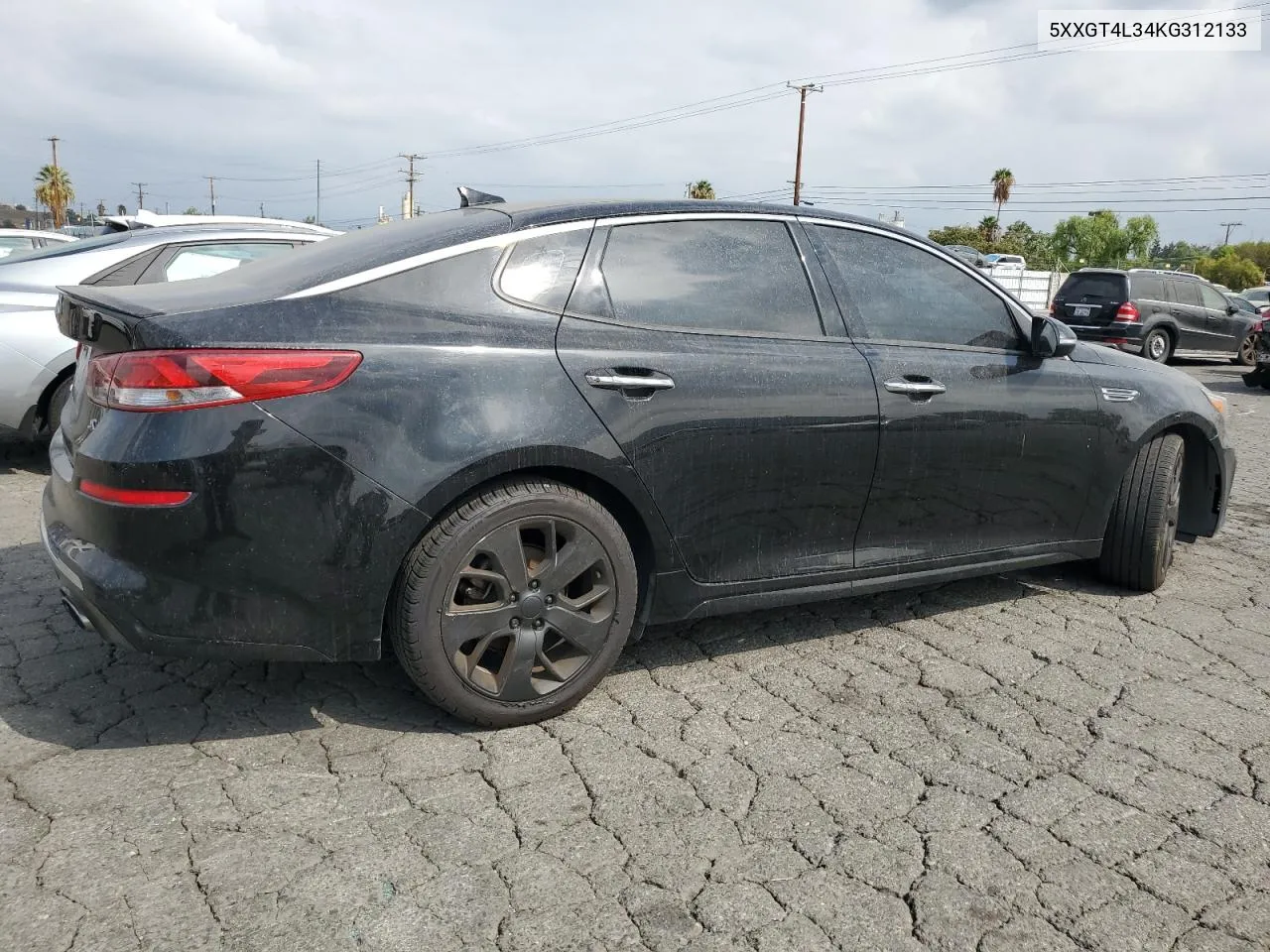 5XXGT4L34KG312133 2019 Kia Optima Lx