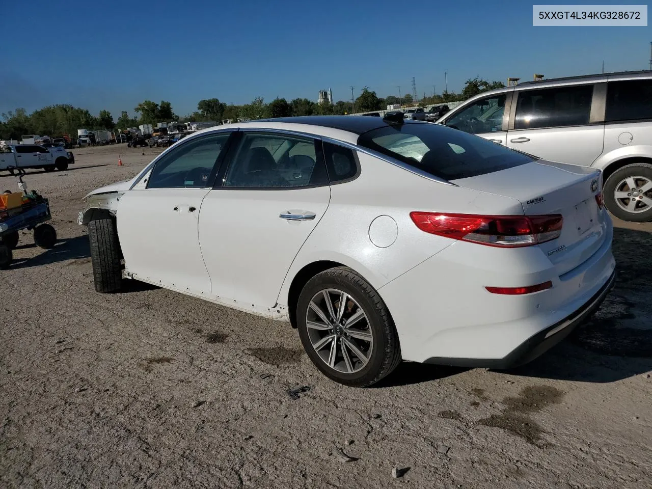 2019 Kia Optima Lx VIN: 5XXGT4L34KG328672 Lot: 72590254