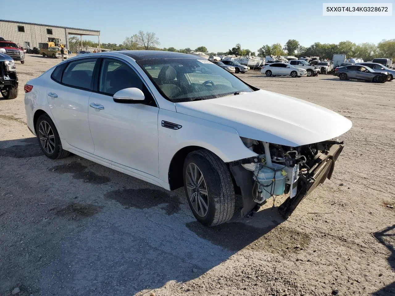 2019 Kia Optima Lx VIN: 5XXGT4L34KG328672 Lot: 72590254