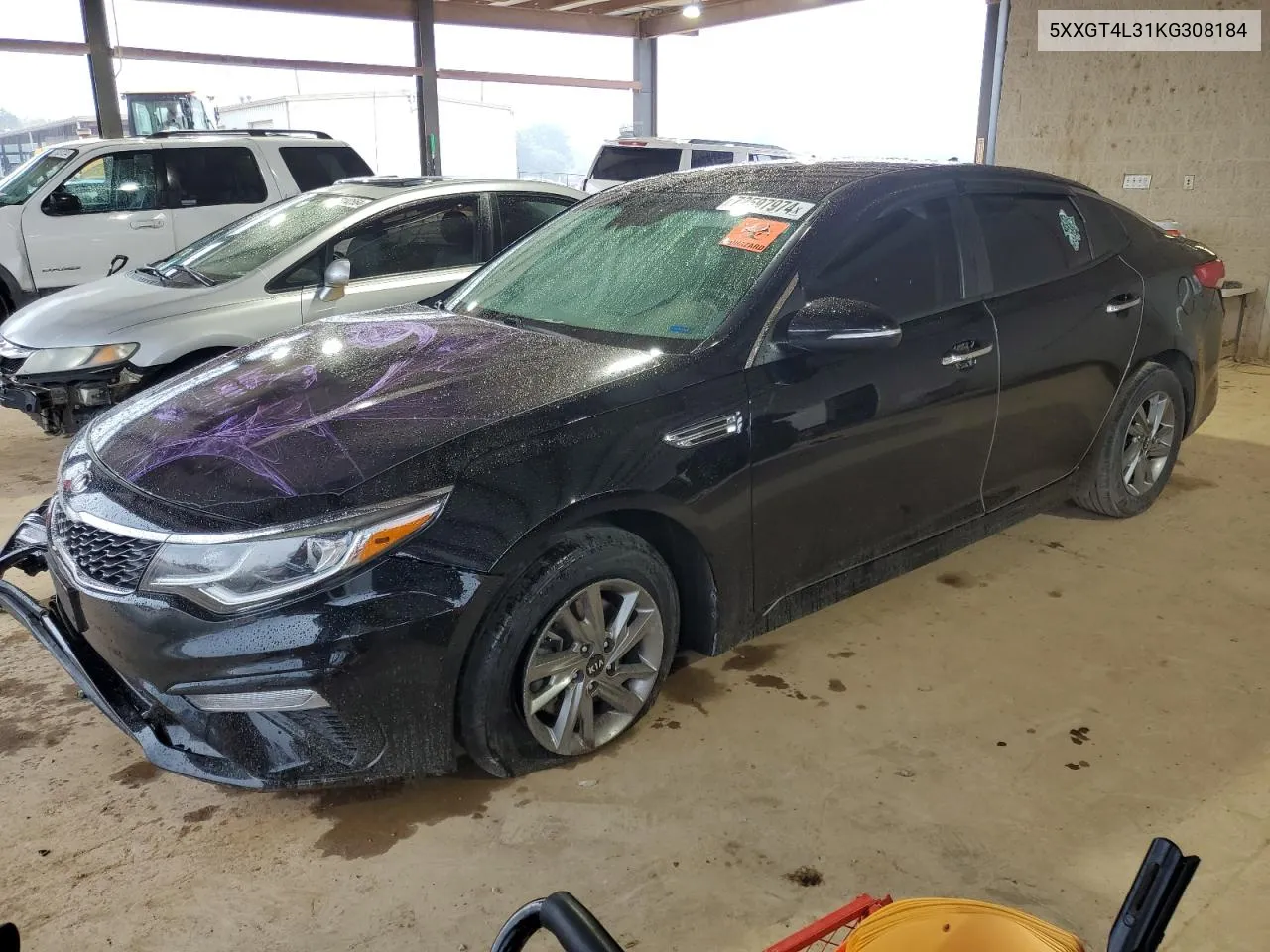 2019 Kia Optima Lx VIN: 5XXGT4L31KG308184 Lot: 72597974