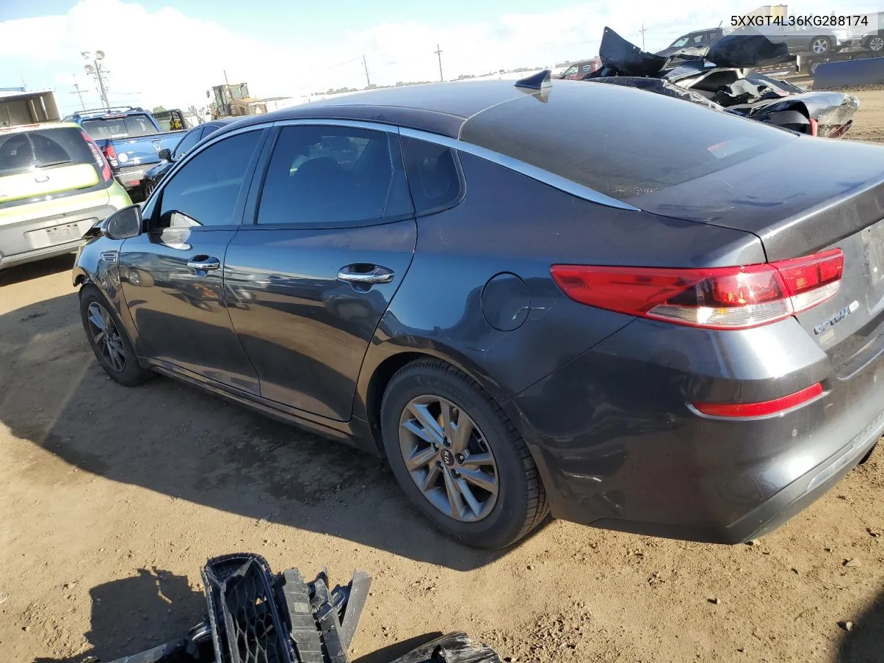 2019 Kia Optima Lx VIN: 5XXGT4L36KG288174 Lot: 72612084