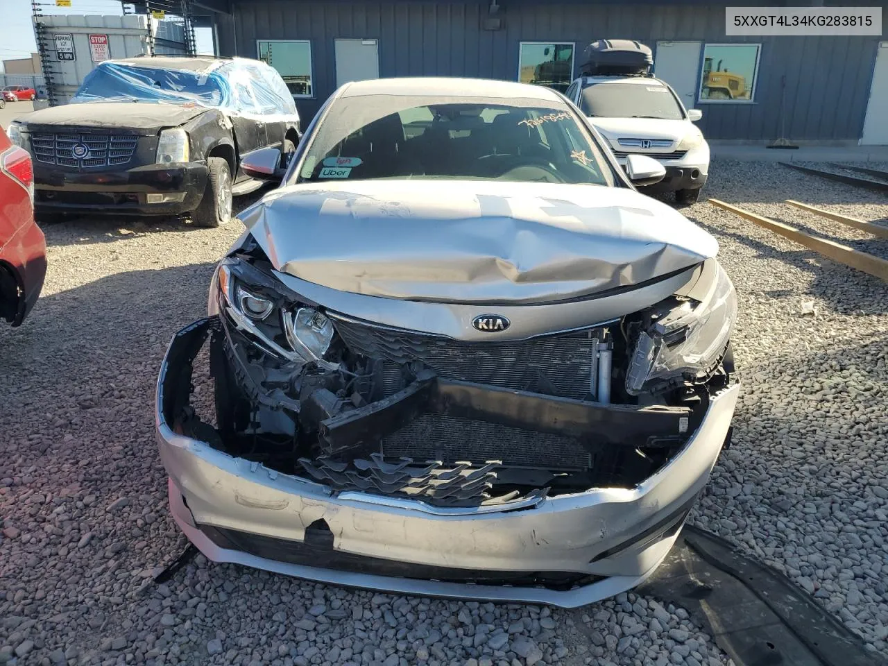 5XXGT4L34KG283815 2019 Kia Optima Lx