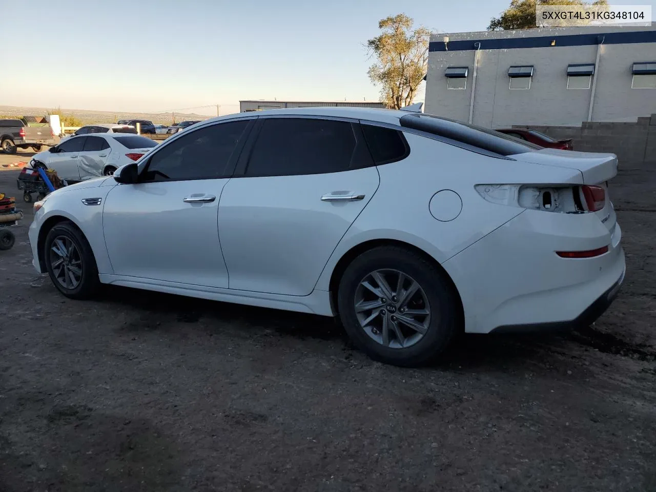 2019 Kia Optima Lx VIN: 5XXGT4L31KG348104 Lot: 72633934