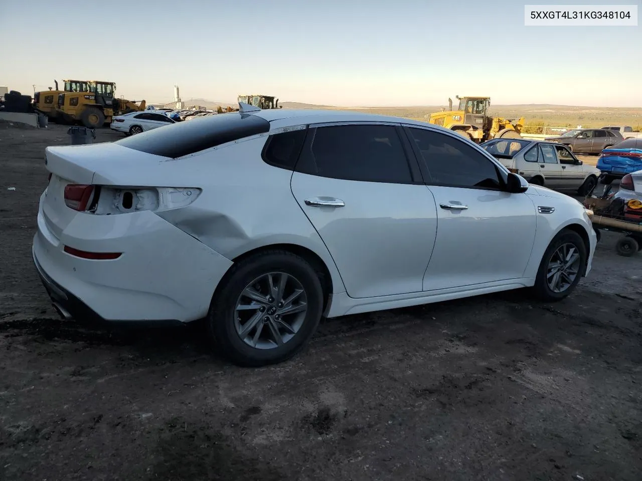 2019 Kia Optima Lx VIN: 5XXGT4L31KG348104 Lot: 72633934