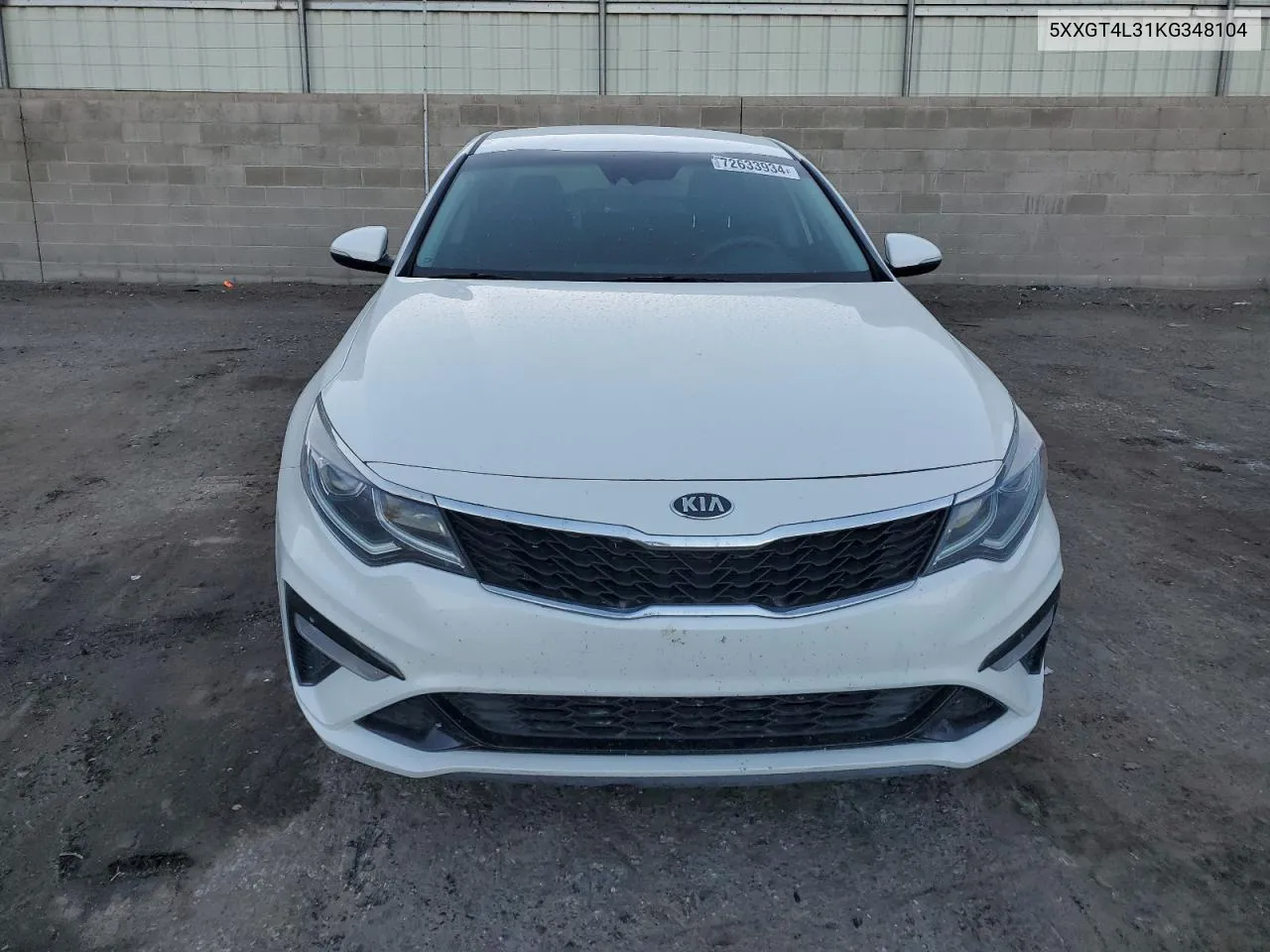 5XXGT4L31KG348104 2019 Kia Optima Lx