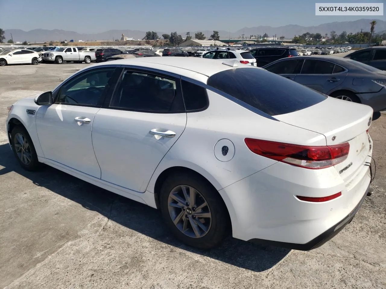 5XXGT4L34KG359520 2019 Kia Optima Lx