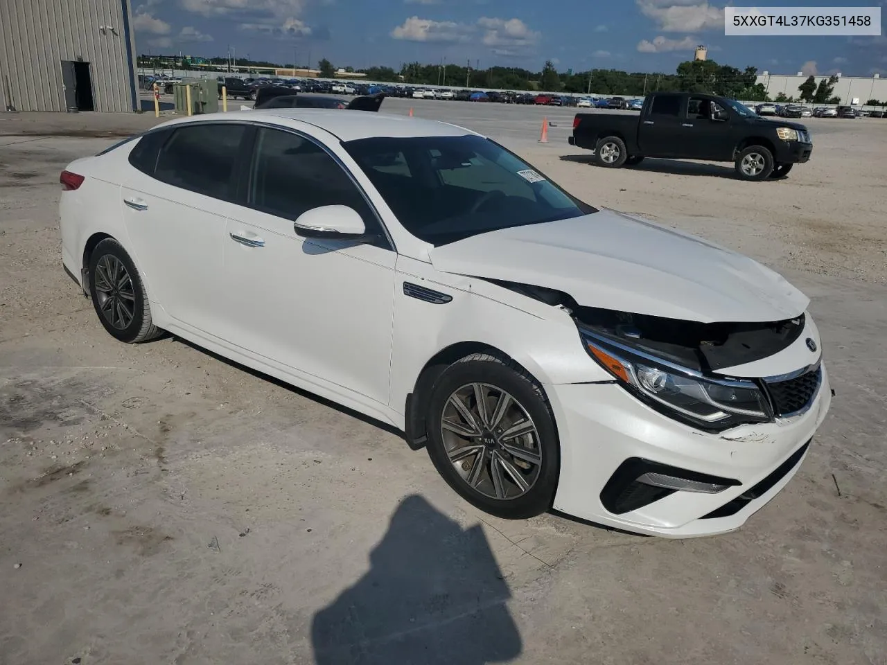 2019 Kia Optima Lx VIN: 5XXGT4L37KG351458 Lot: 72711814