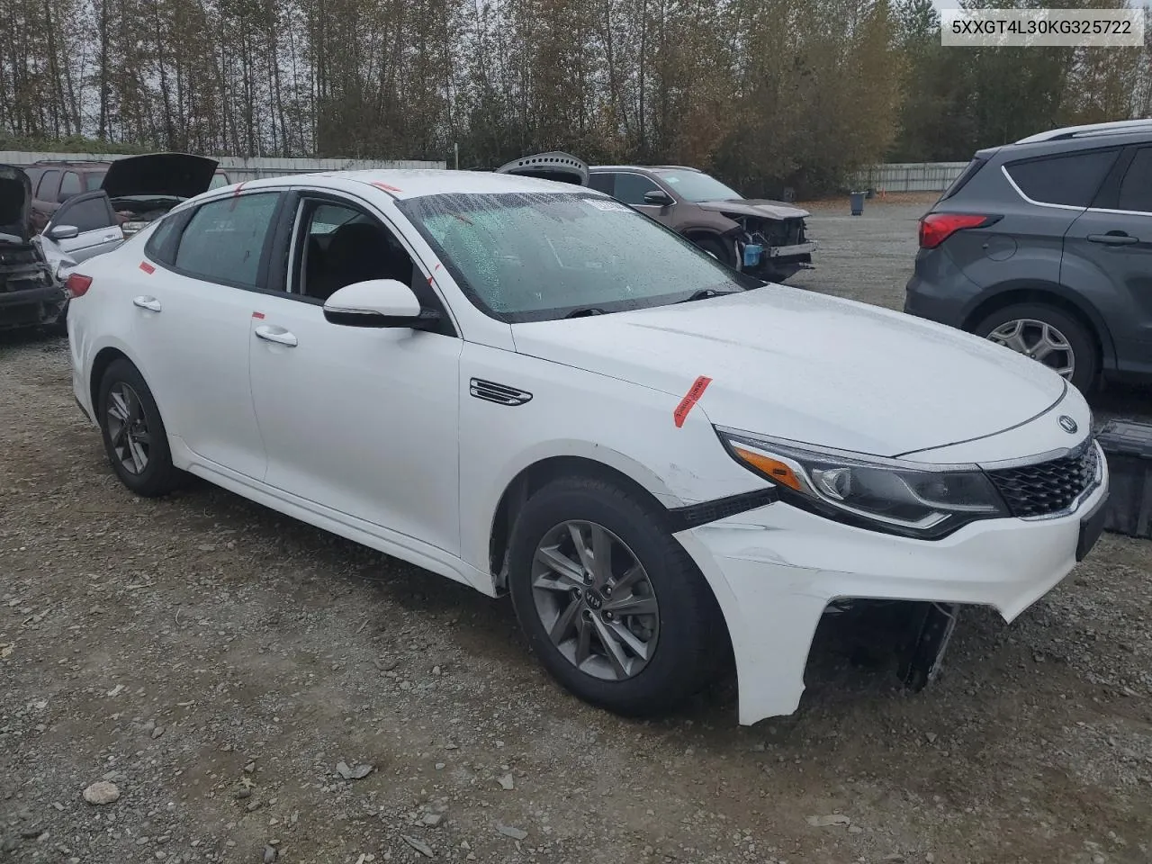 5XXGT4L30KG325722 2019 Kia Optima Lx