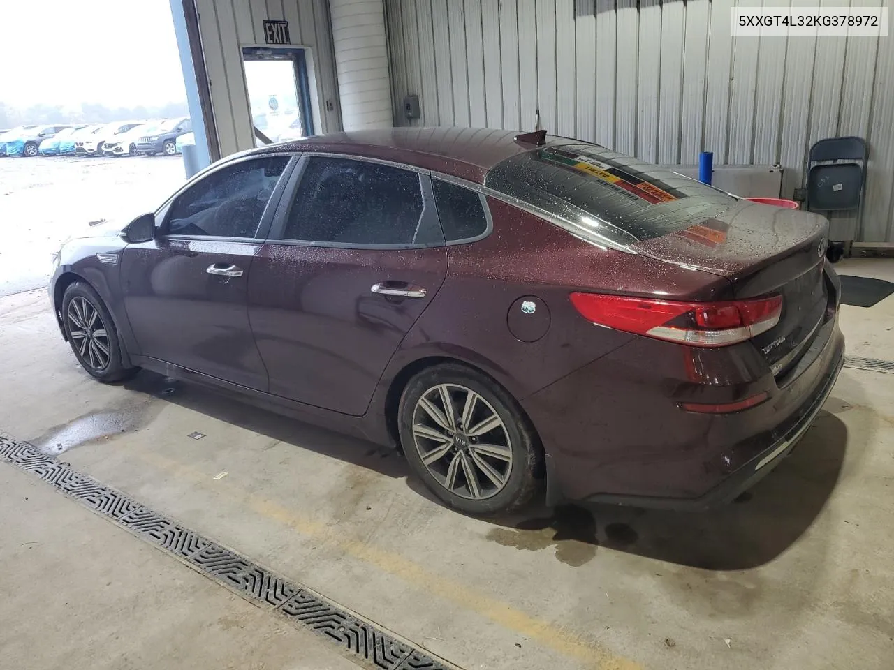 2019 Kia Optima Lx VIN: 5XXGT4L32KG378972 Lot: 72740664