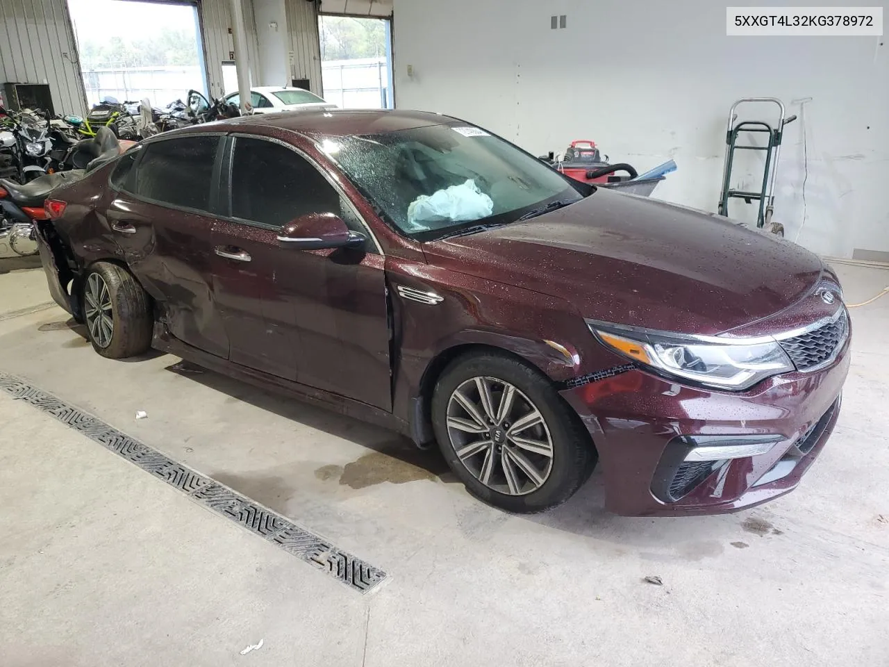 2019 Kia Optima Lx VIN: 5XXGT4L32KG378972 Lot: 72740664