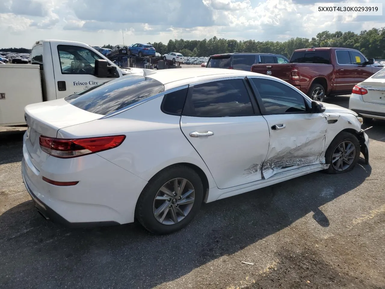 2019 Kia Optima Lx VIN: 5XXGT4L30KG293919 Lot: 72748174