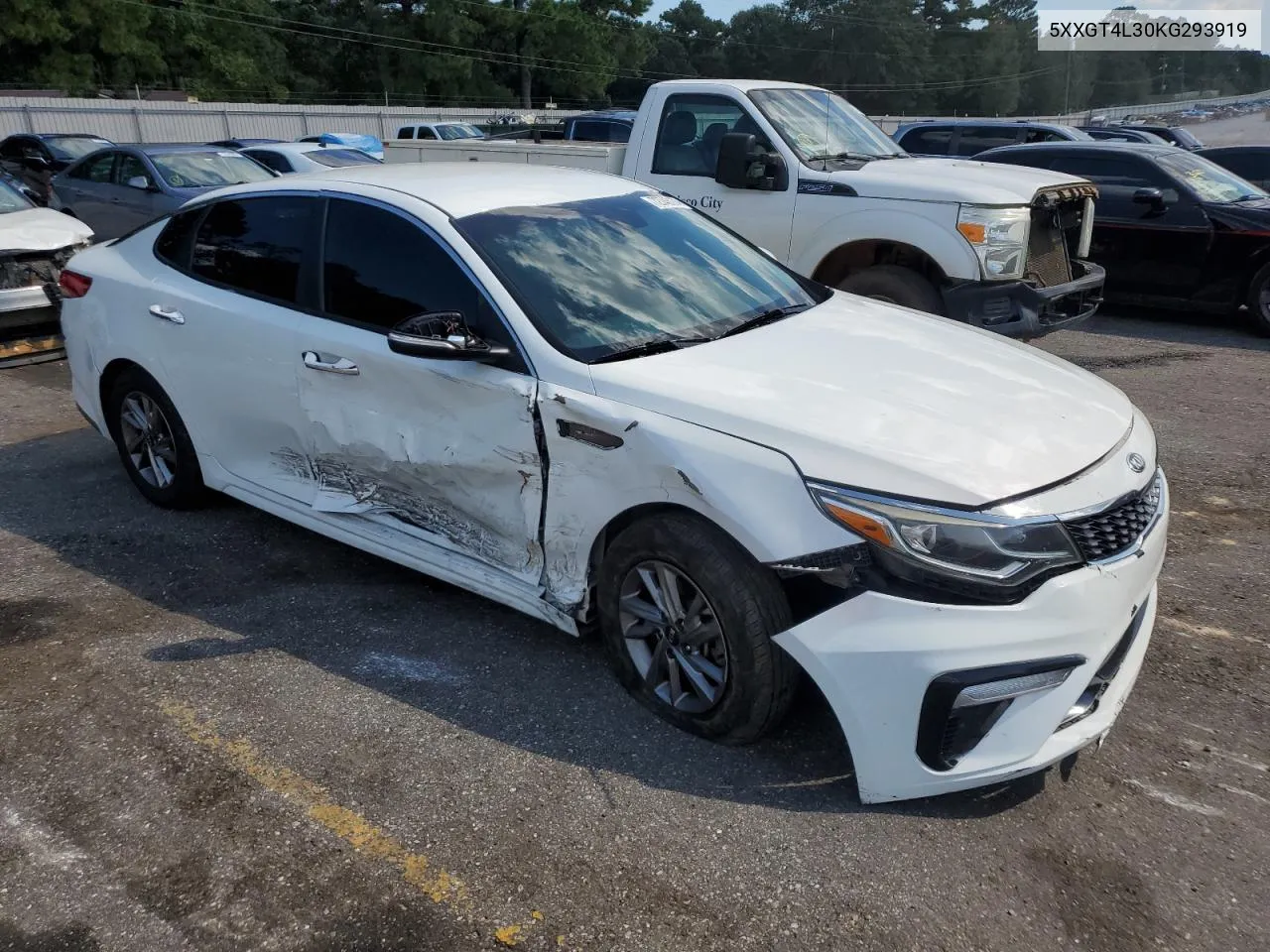 2019 Kia Optima Lx VIN: 5XXGT4L30KG293919 Lot: 72748174