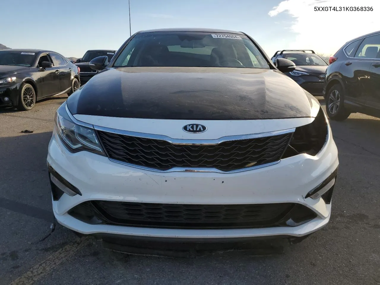 2019 Kia Optima Lx VIN: 5XXGT4L31KG368336 Lot: 72754004