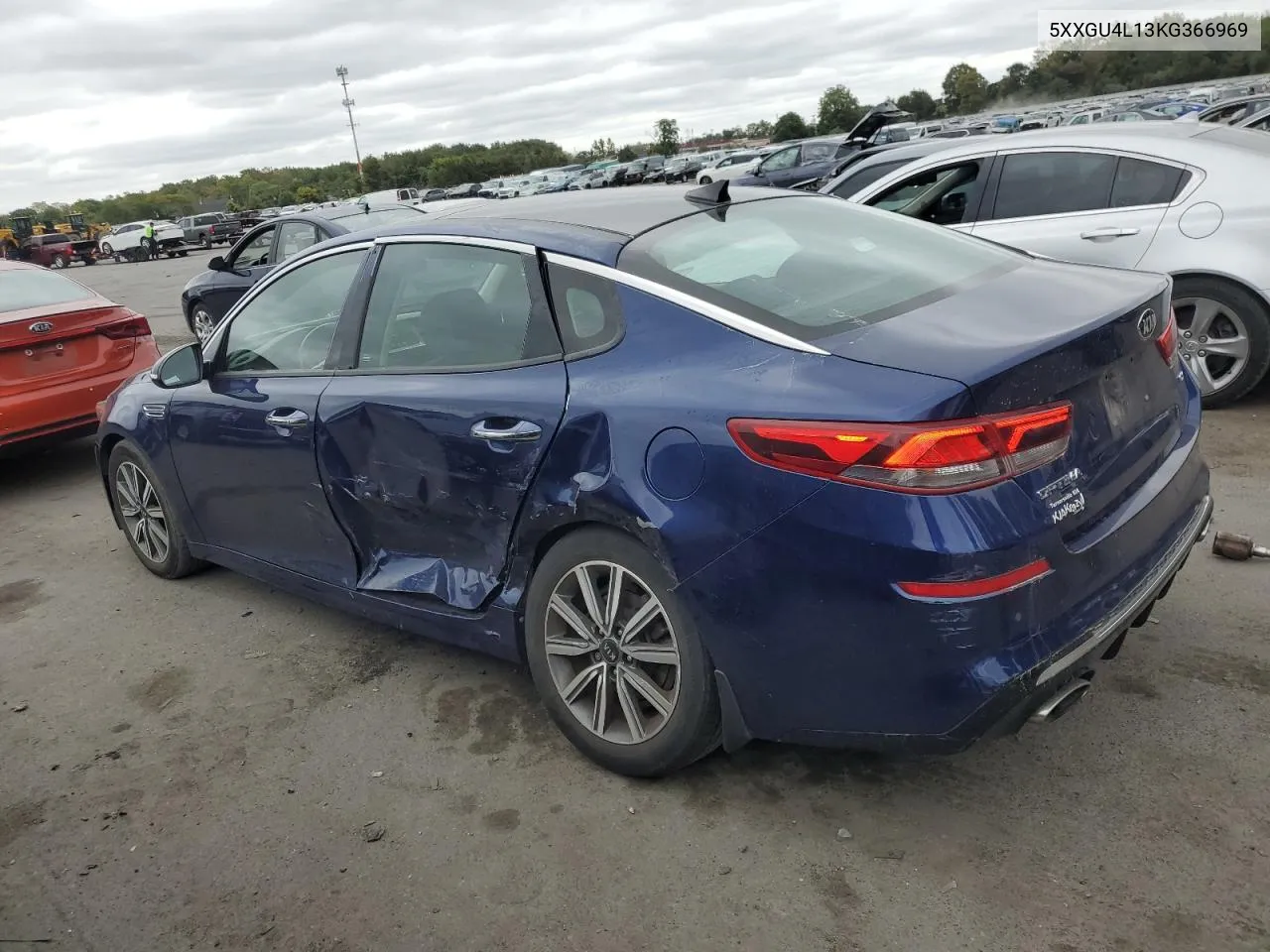 2019 Kia Optima Ex VIN: 5XXGU4L13KG366969 Lot: 72778964