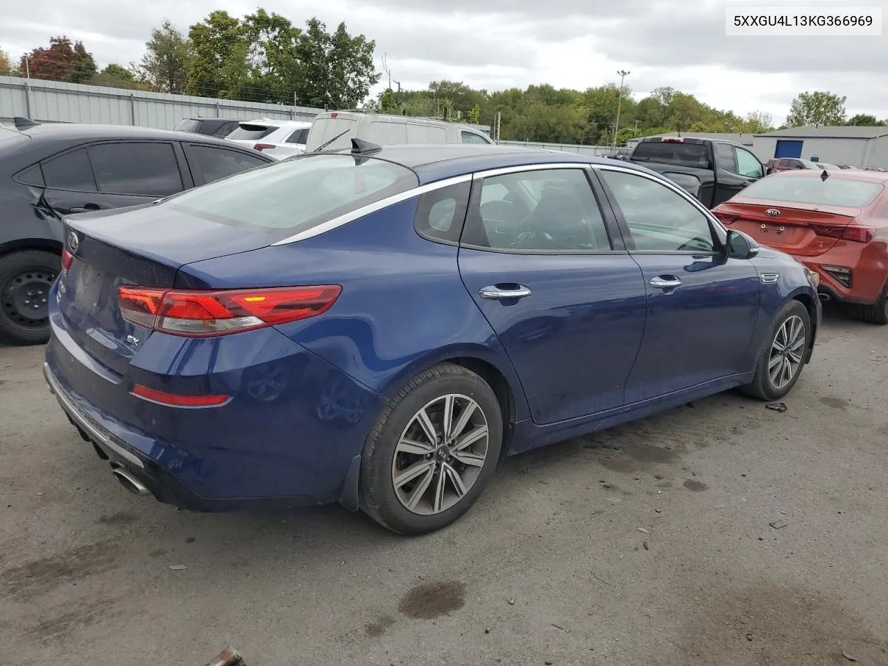 2019 Kia Optima Ex VIN: 5XXGU4L13KG366969 Lot: 72778964