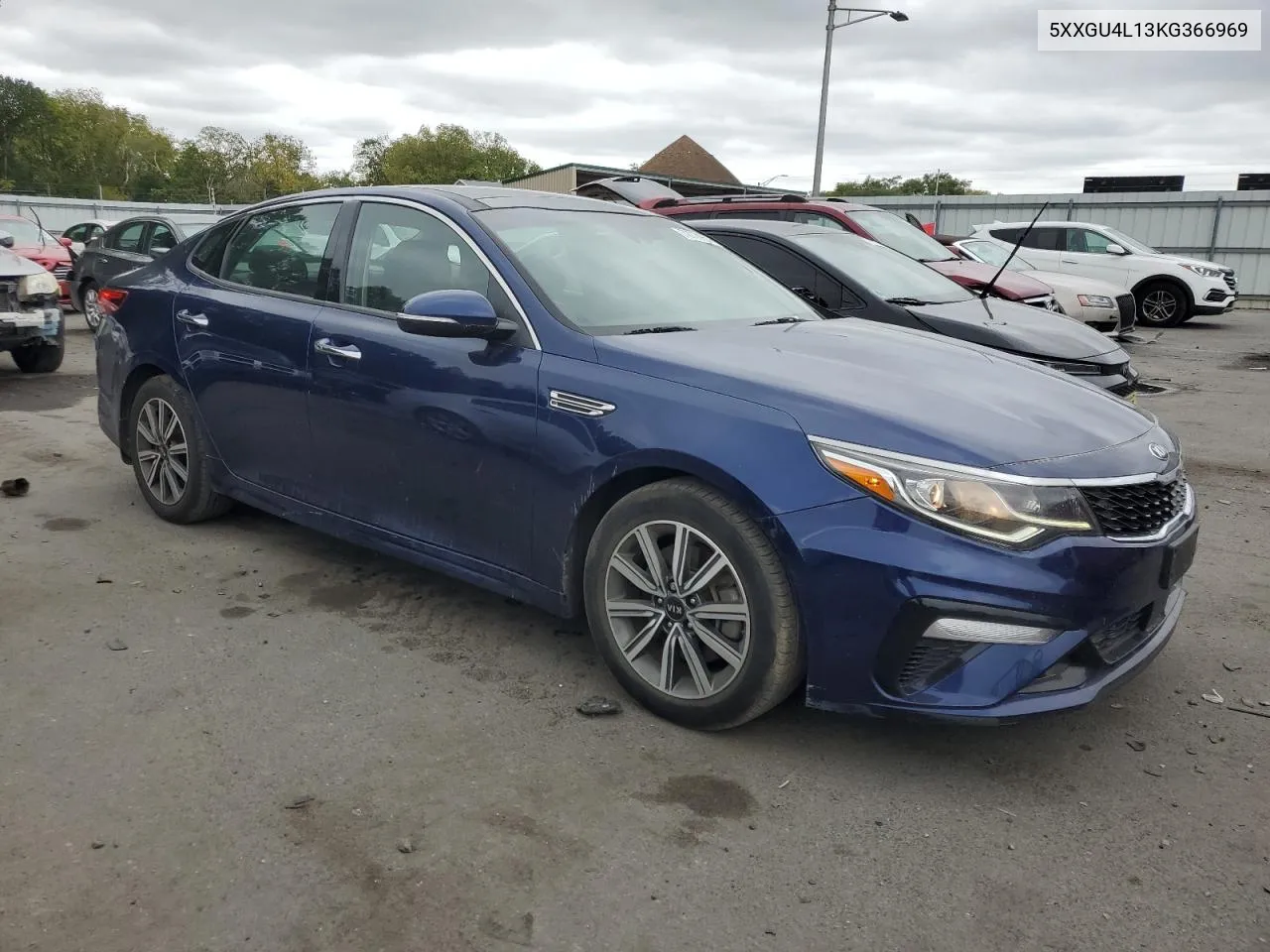 5XXGU4L13KG366969 2019 Kia Optima Ex