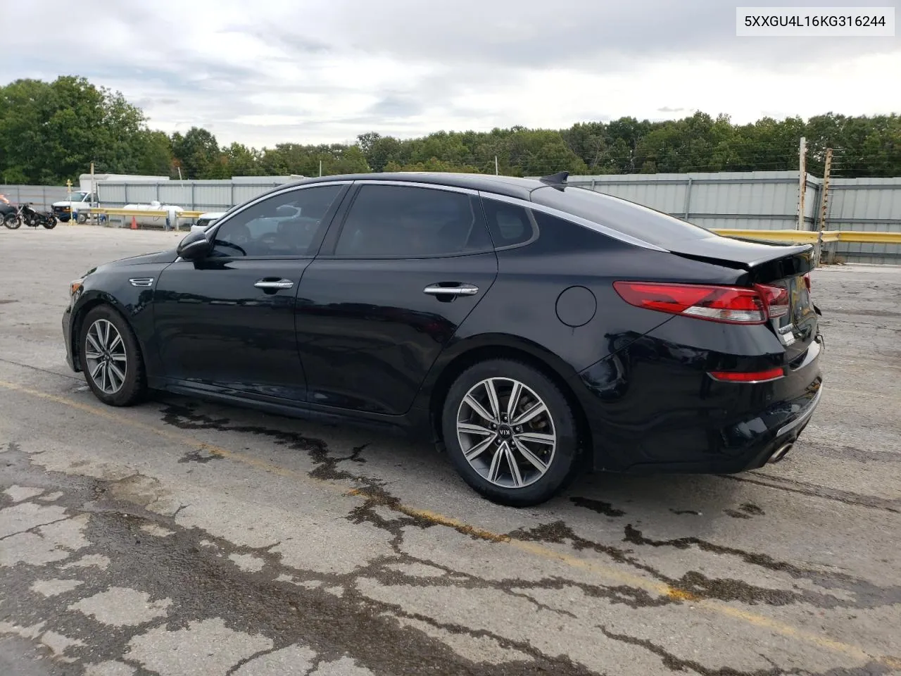 2019 Kia Optima Ex VIN: 5XXGU4L16KG316244 Lot: 72780754