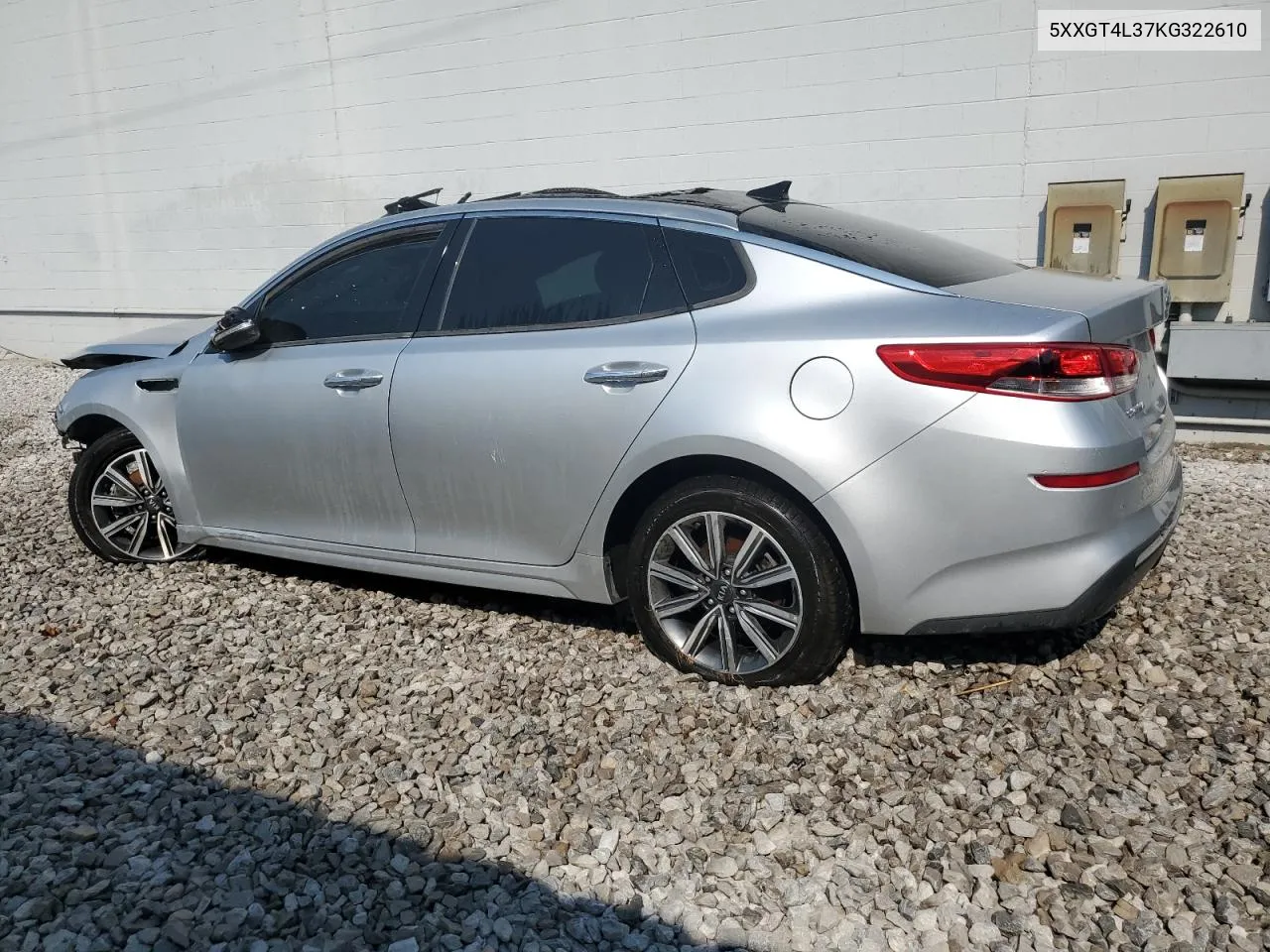 5XXGT4L37KG322610 2019 Kia Optima Lx