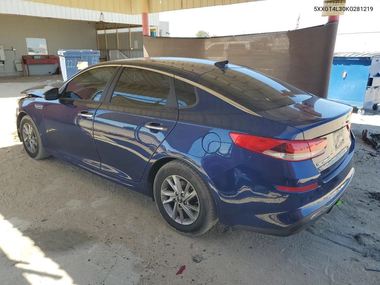 5XXGT4L30KG281219 2019 Kia Optima Lx