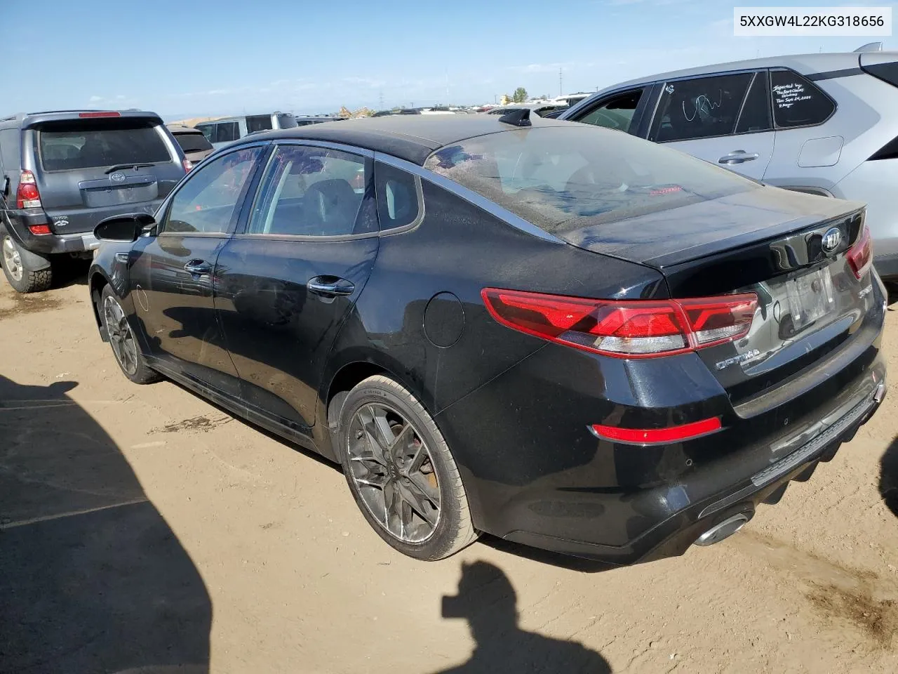 2019 Kia Optima Sx VIN: 5XXGW4L22KG318656 Lot: 73411104