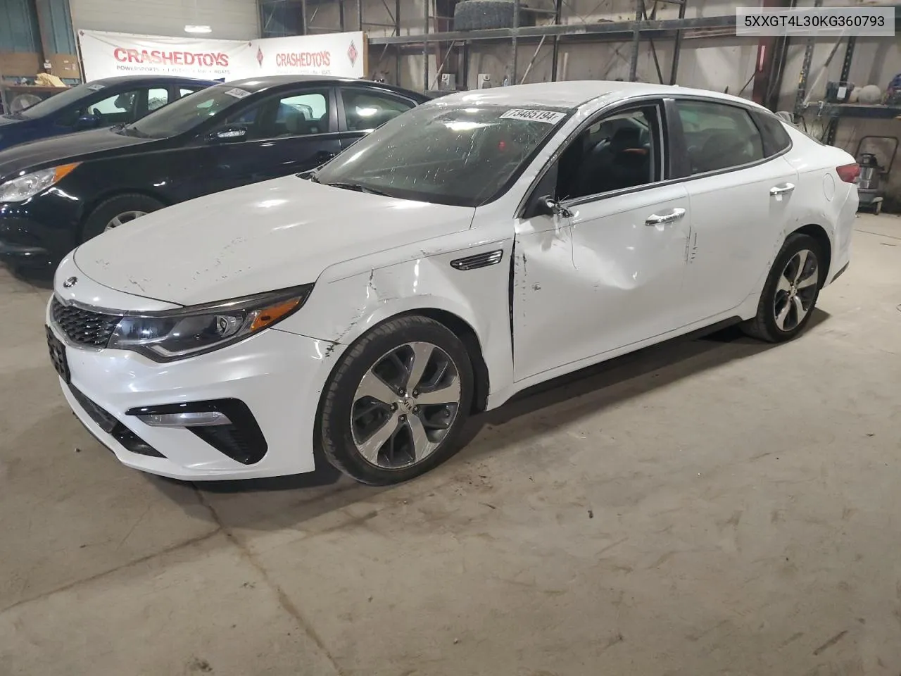 5XXGT4L30KG360793 2019 Kia Optima Lx