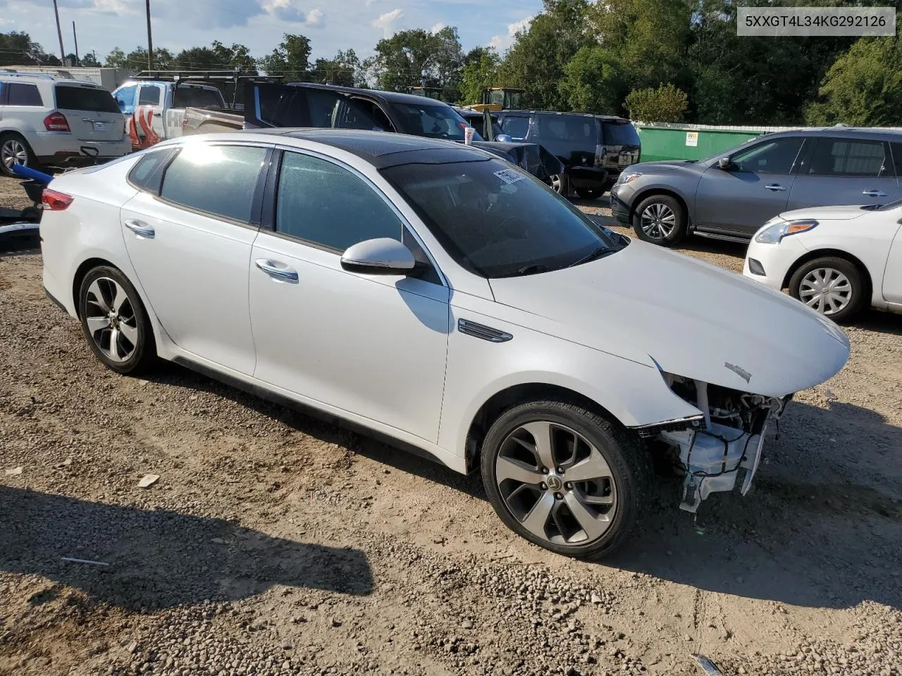 5XXGT4L34KG292126 2019 Kia Optima Lx